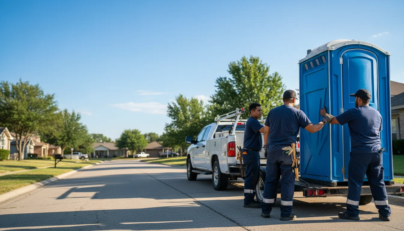 Portable Toilet Rental in Rivervale, AR near me